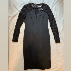 Calvin Klein Black Midi Dress
